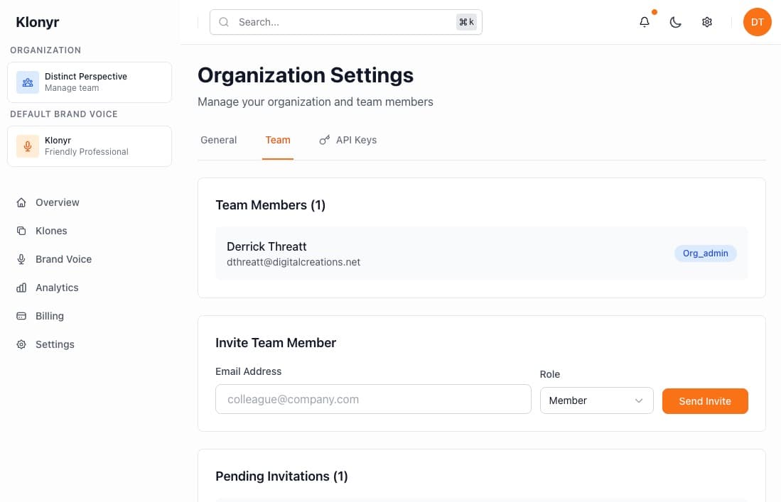 Team collaboration and management